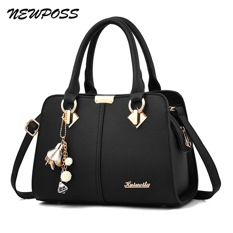 Famous Designer Brand Bags Women Leather Handbags 2024 Luxury Ladies Hand Bags Purse Fashion Shoulder Bags