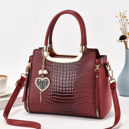 2023 New Large Capacity Fashion Crossbody Bags Leather Ladies Handbags Vintage Shoulder Bag Exquisite Luxury Women's Tote Bag