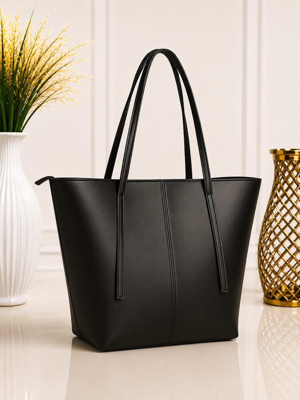 High Quality Bag Tote Style Inside Pocket Soft Material 6 color update