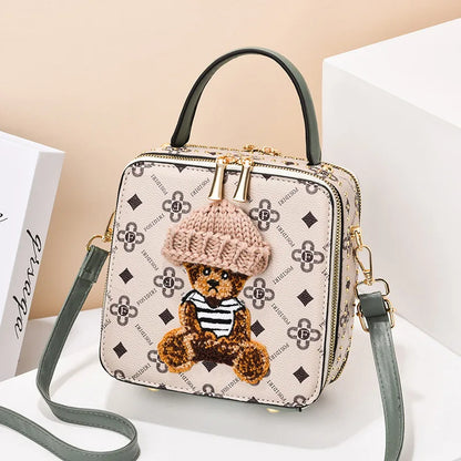 Fashion Shoulder Mobile Phone Bags 2024 New Cute Handheld Crossbody Bag Women's Small Square Bag High Quality Women's Handbag