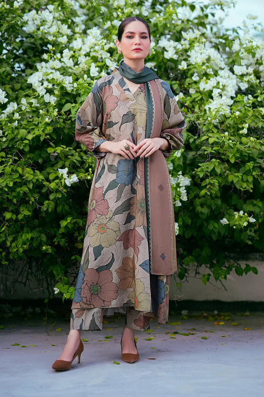 Unstitched Breeze Lawn Suit, All Over Stylish Printed Summer Wear Collection – Random Article VG- 68