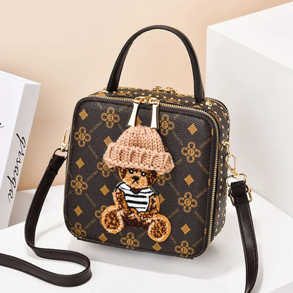 Fashion Shoulder Mobile Phone Bags 2024 New Cute Handheld Crossbody Bag Women's Small Square Bag High Quality Women's Handbag