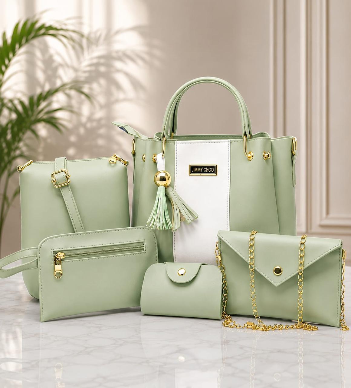 Jimmy choo High Quality 5Pcs Shoulder Bag