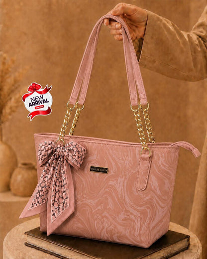 Big Size Tote Bag with Imported Scarf for Girls