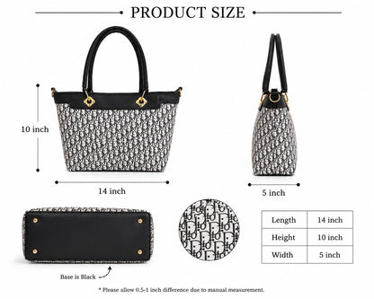 High Quality Medium Size Dior tote Bag With Adjustable Long Belt