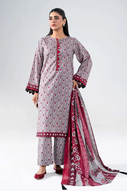 Unstitched Breeze Lawn Suit, All Over Stylish Printed Summer Wear Collection – Random Article VG- 84
