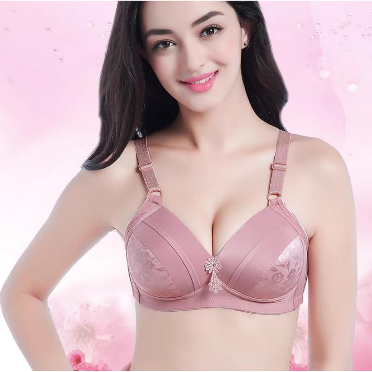 Style Random Color Women Push Up Cotton Double padded bra for women and girls