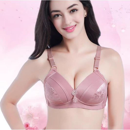 Style Random Color Women Push Up Cotton Double padded bra for women and girls