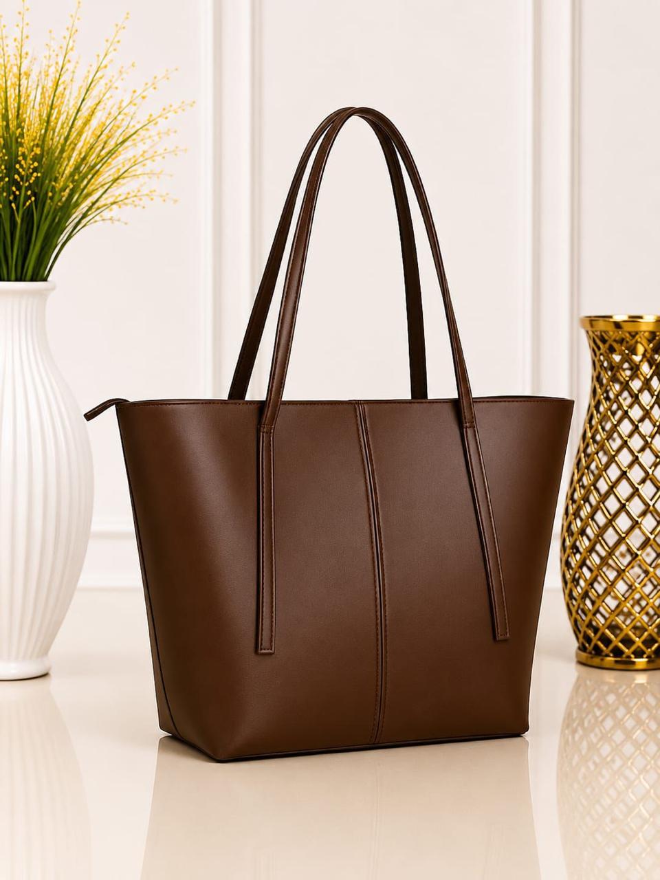High Quality Bag Tote Style Inside Pocket Soft Material 6 color update