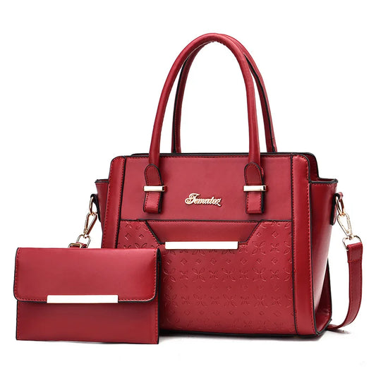 Fashion Leather Large Capacity Women Handbags Brand Designer Shoulder Crossbody Bags Luxury Tote Bag Shopper Ladies Hand Bags