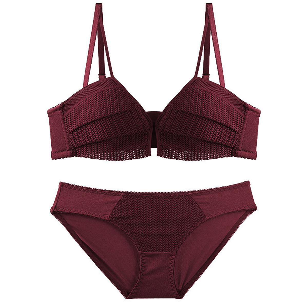 New Style Double padded Bra push up for All women and girls Maroon