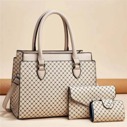 Large Tote Bag Hot Selling Women's Bag New 2024 Casual Large Capacity Printing 3piece Set Women's Composite Bag Handbags