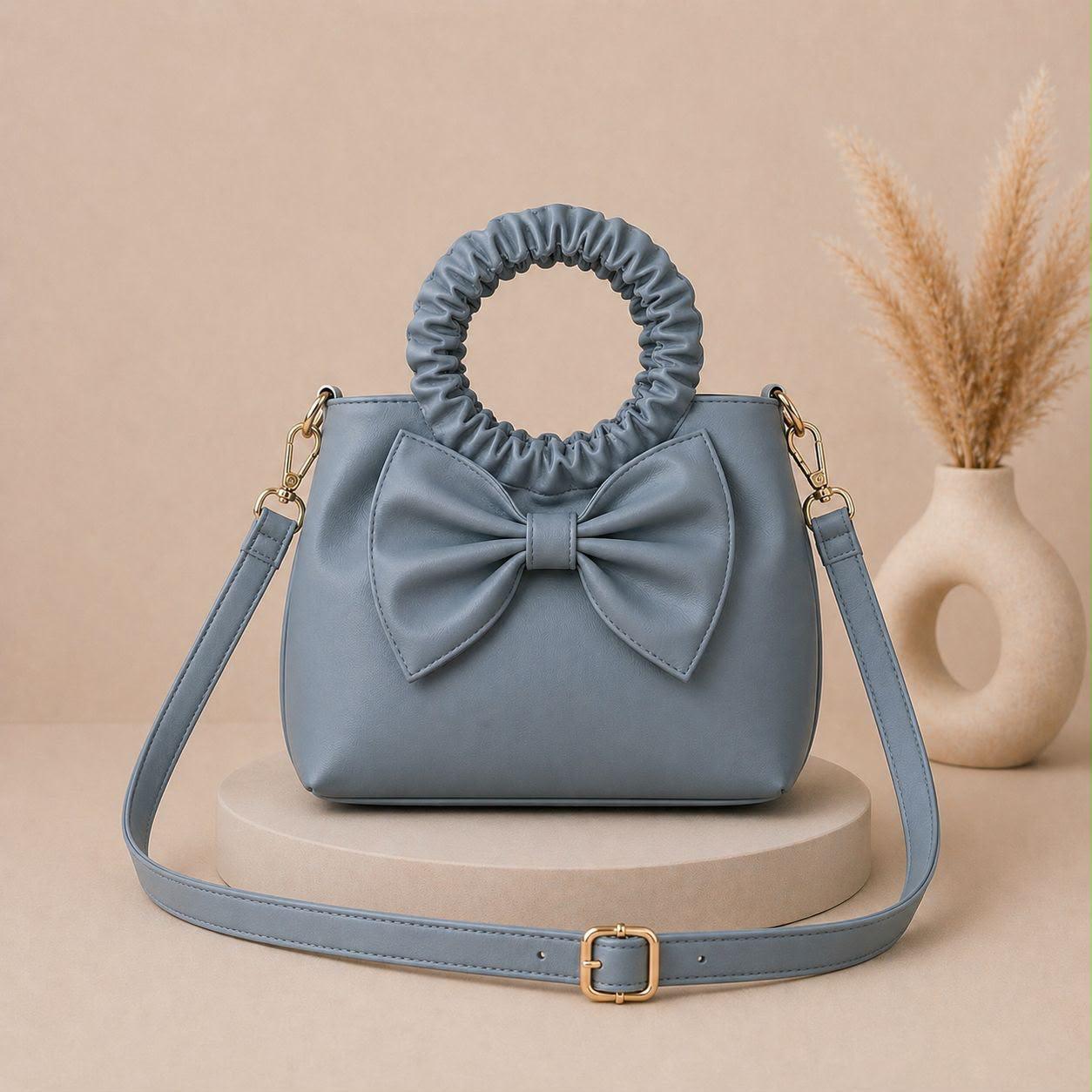 New Bow Style Cross Body Bag For Girl