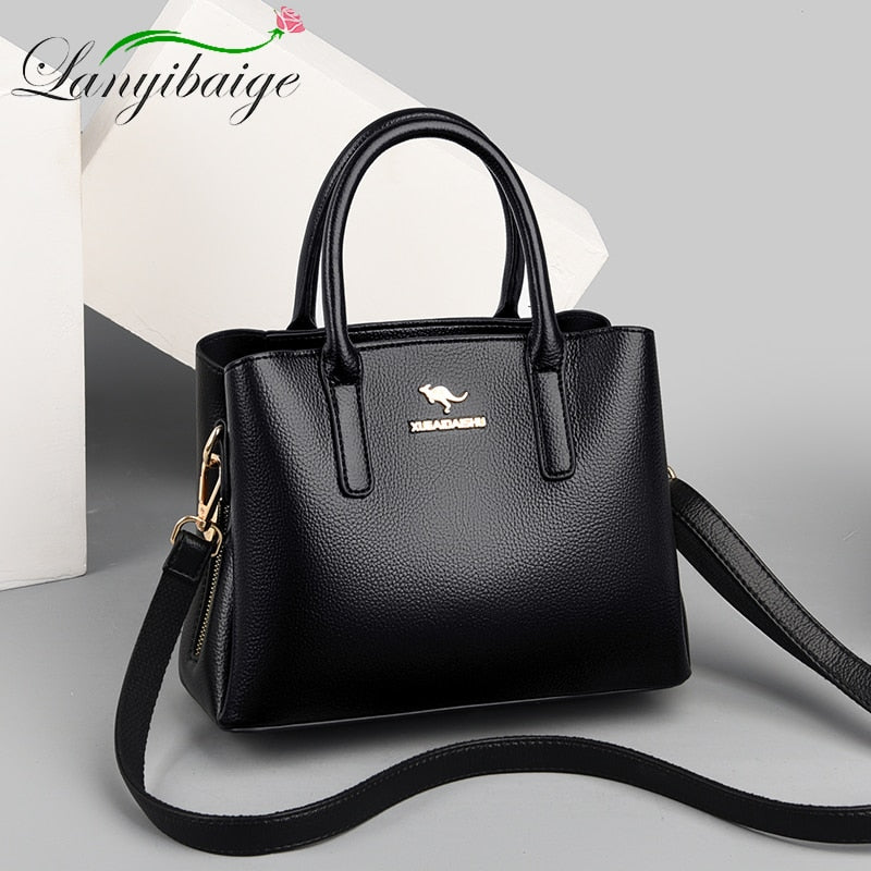 Hot Sale PU Leather Shoulder Bag Ladies 2024 New Series Luxury Shift Brand Designer Handbag Sac A Main Casual Crossbody Wallet
