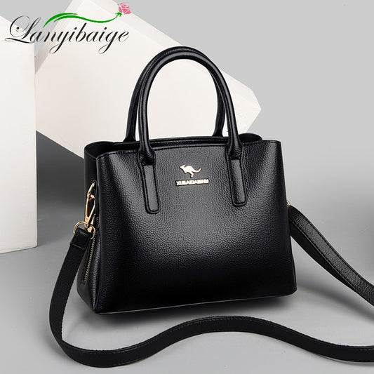 Hot Sale PU Leather Shoulder Bag Ladies 2024 New Series Luxury Shift Brand Designer Handbag Sac A Main Casual Crossbody Wallet