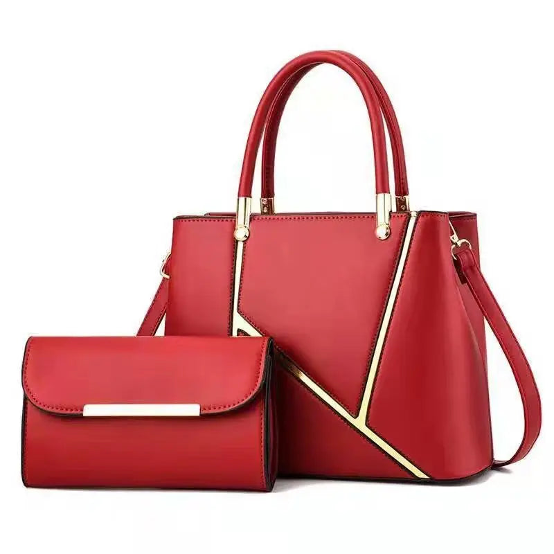 Women's Composite Bag 2024 New Large Capacity Set Women's Handbag Ladies Single Shoulder Crossbody Bag Casual Tote Bags