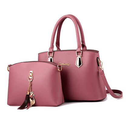 2024 New Fashion Women's Handbag with Wallet Leather Women's Shoulder Bag Women's Composite Bag Quality Ladies Crossbody Bags