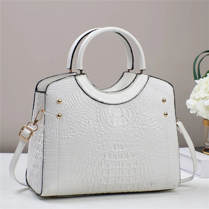 2024 New Fashion Versatile Crossbody Handbag with Large Capacity Shoulder Korean Edition Implified New Ladies Shopping Tote Bag