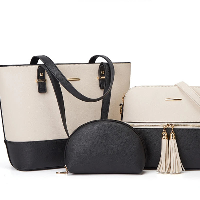 2023 new style mother-in-law bag, stylish three-piece set, single shoulder crossbody handbag for women