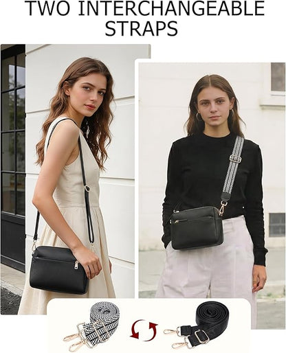 Laptop Bag for Women,3PCS Vegan Leather Tote Bag for Work with 2 Straps,Teacher Purse Office Handbag Computer Briefcase