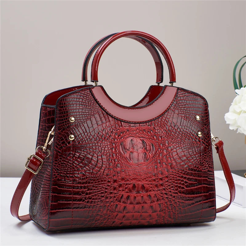 2024 New Fashion Versatile Crossbody Handbag with Large Capacity Shoulder Korean Edition Implified New Ladies Shopping Tote Bag