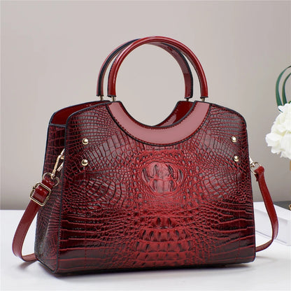 2024 New Fashion Versatile Crossbody Handbag with Large Capacity Shoulder Korean Edition Implified New Ladies Shopping Tote Bag