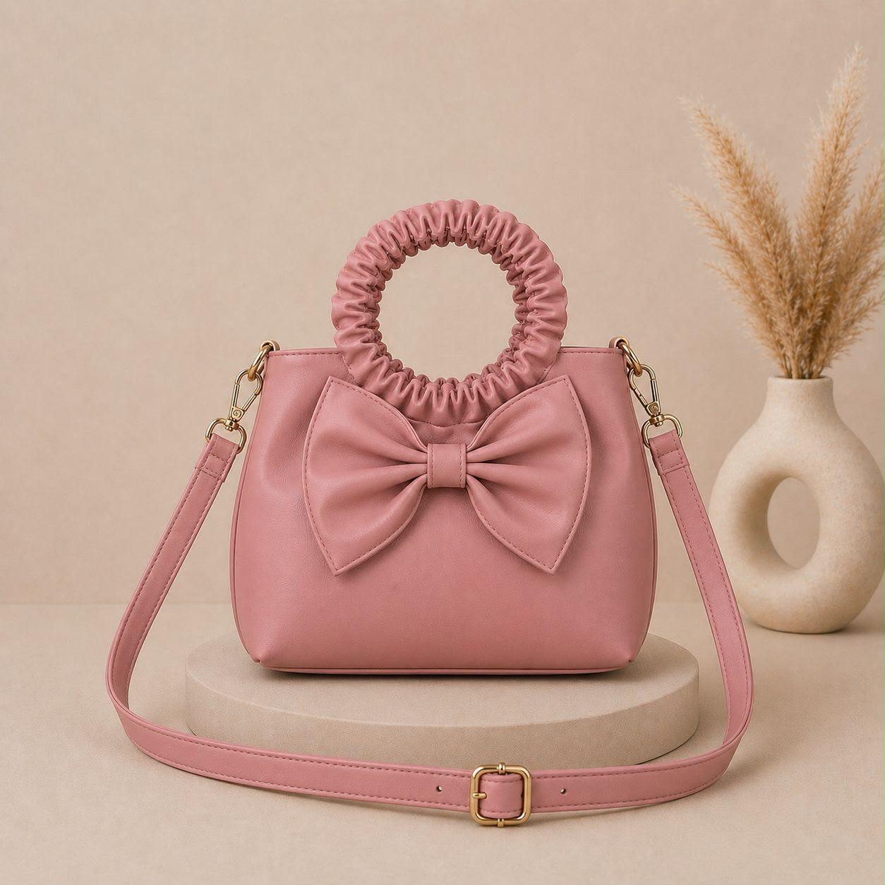 New Bow Style Cross Body Bag For Girl