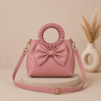New Bow Style Cross Body Bag For Girl