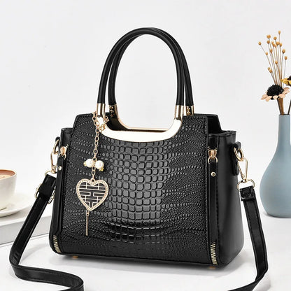 2023 New Large Capacity Fashion Crossbody Bags Leather Ladies Handbags Vintage Shoulder Bag Exquisite Luxury Women's Tote Bag