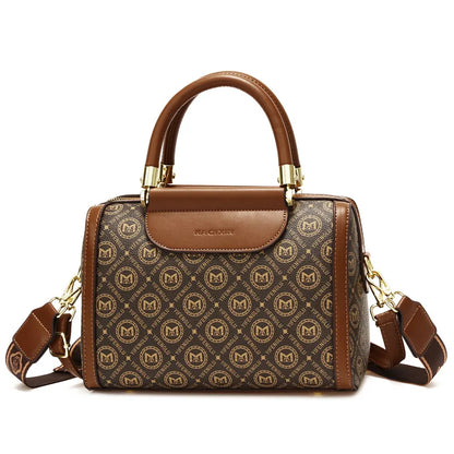 High Quality Women's Pillow Bag 2024 New Boston Women's Bag Retro Ladies Handbag Versatile Single Shoulder Crossbody Bag