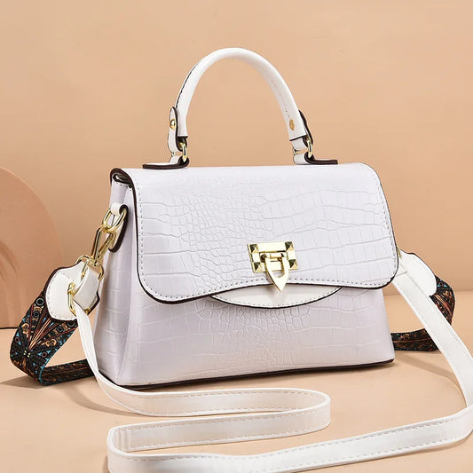 2024 New Female Luxury Shoulder Bag Portable Crossbody Bags Female Elegant Handbag Classic Ladies Shopping Small Square Bag
