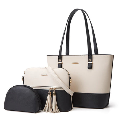 2023 new style mother-in-law bag, stylish three-piece set, single shoulder crossbody handbag for women