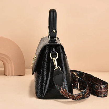 2024 New Female Luxury Shoulder Bag Portable Crossbody Bags Female Elegant Handbag Classic Ladies Shopping Small Square Bag