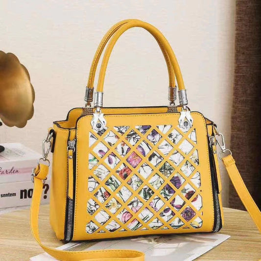 Women leather hand bag shoulder strap new arrival handbag for girls