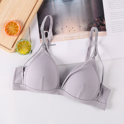 Back Butterfly Style Front Open Padded Bra Push Up Ring Style for Girls