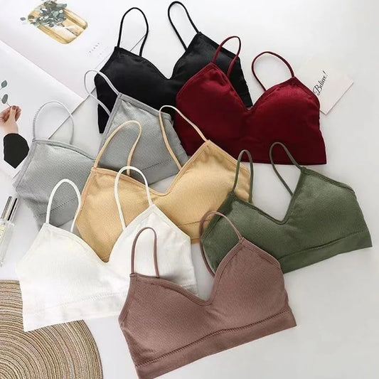 Top Women's Tube Top Sports Bras for Women Gym Fast Dry Elastic Padded Gym Running Bra Fitness Yoga Sport Breathable Tops