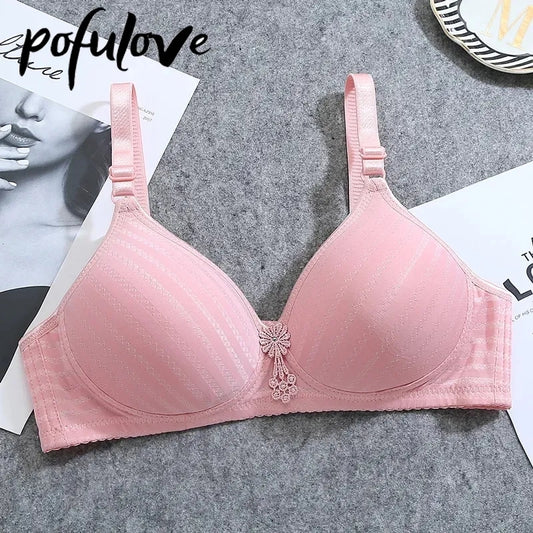 Classic Padded Bras for Women Ladies Formal Brassiere Casual Bras