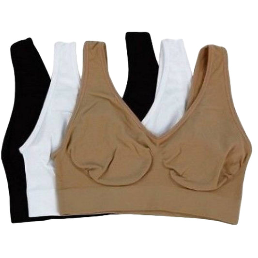 Seamless Non Wired Air Bra  for Women & Girls | Soft & Breathable Wireless Bralette | Adjustable Fit