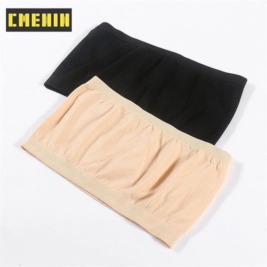 2025 New Women Strapless Bra Brallette Bras For Women Lingerie Cotton Breathable Tube Tops Strapless Female Underwear B0062