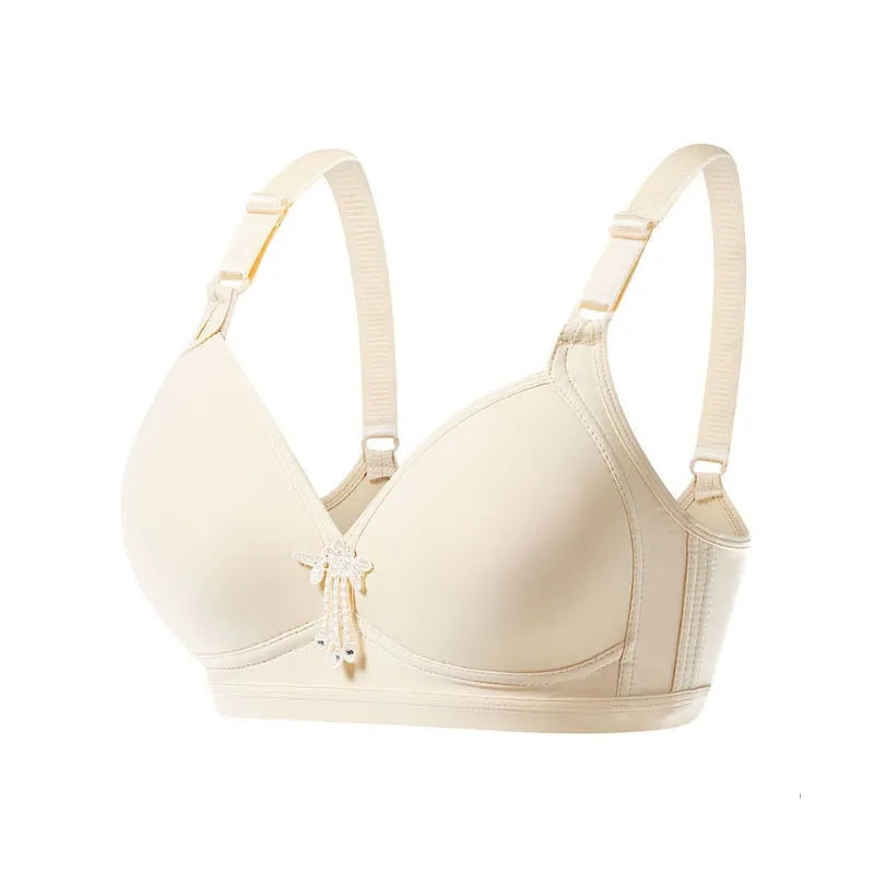 Women Adjustable Straps Wire Free Cotton Soft Foam Padded Bras Back Closure Big Size bra for women and girls Cup Size B C D Size 36 To 50 (we can send any color)