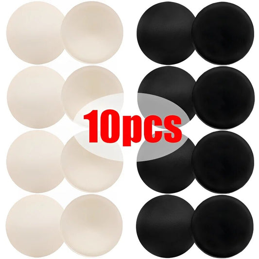 2/6/10pcs Round Soft Bra Inserts Pads Removable Sponge Bra Pads for Women Breast Push Up Enhancer Bra Pad Cups Insert Bra Bikini