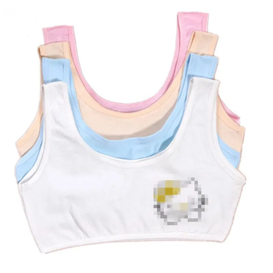 girl bra teen Underwear for Kids girls bras Baby Young Hipster Training Lingerie vest Cotton Children 8 16Years summer