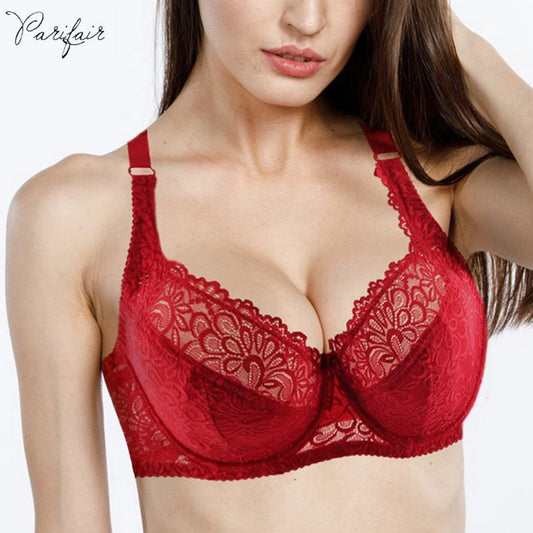 Women Lace Bra Sets Push up Soft Seamless Underwear Backless Thin Cotton Unline Lingerie Floral Soft Comfortable Bra Briefs